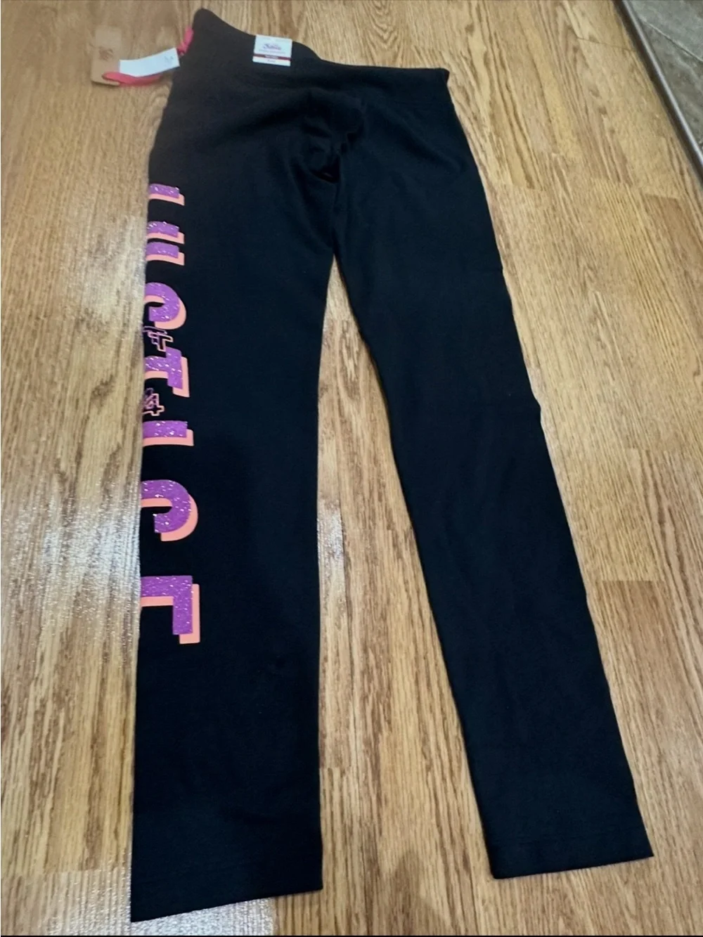 NEW 2 Pair Justice girls bottoms pants size 10